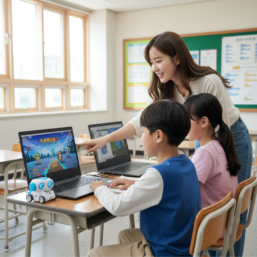 적성찾기 수업 현장